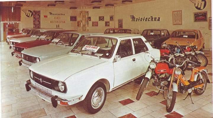 Retro Skoda predajna
